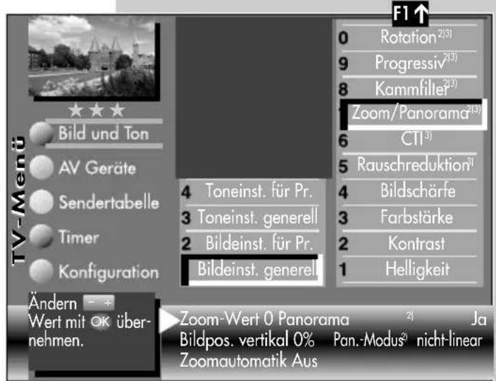 METZ Spectral 84 - Menü aufrufen - 5