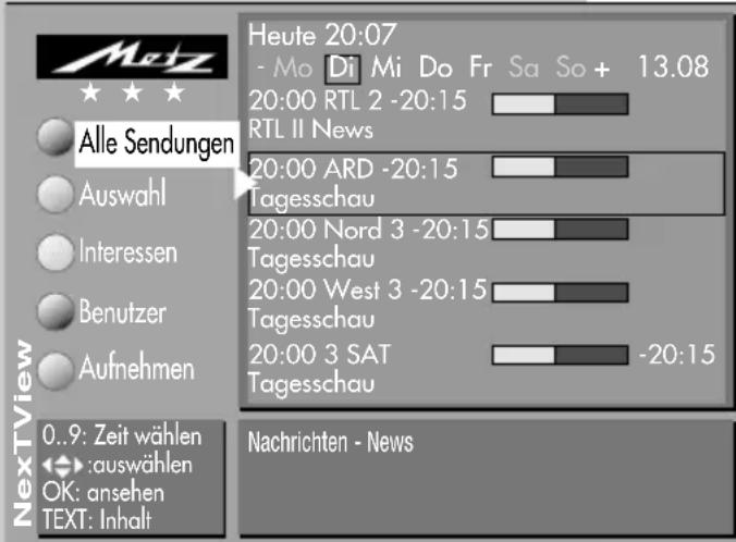METZ Spectral 70 - NexTView anwenden - 1
