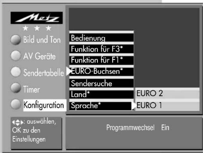METZ Spectral 70 - Programmwechsel programmieren - 1