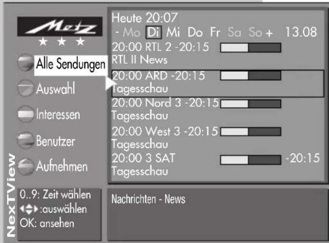 METZ Spectral 72 - NexTView anwenden - 1