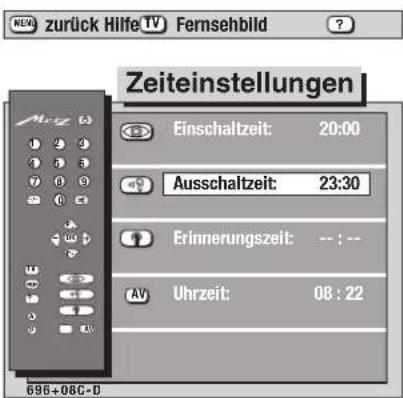 METZ Spectral 55 - Zeiteinstellungen - 5