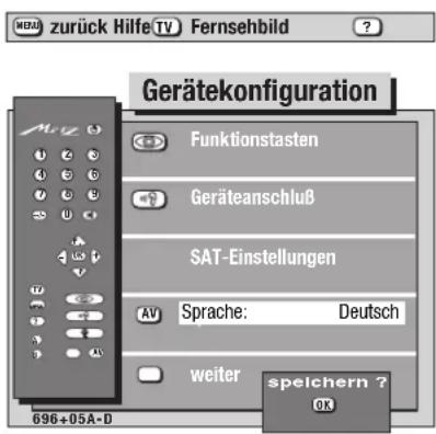 METZ Spectral 55 - Sprachwahl - 4