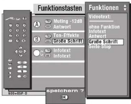 METZ Spectral 55 - Funktionstasten festlegen - 4