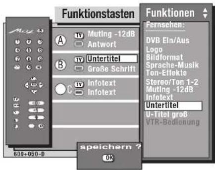 METZ Spectral 55 - Funktionstasten festlegen - 2
