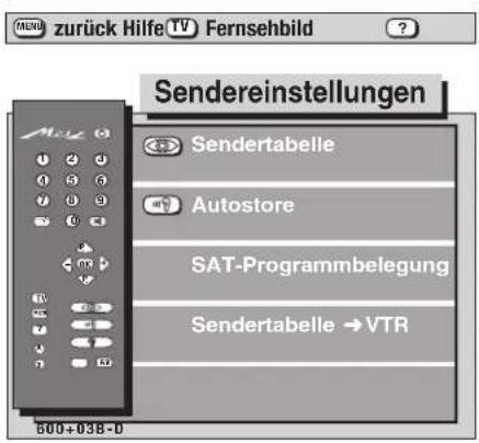 METZ Spectral 55 - Menü „Sendereinstellungen“ aufrufen - 2
