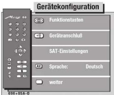 METZ Spectral 55 - Funktionstasten festlegen - 6