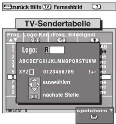 METZ Spectral 55 - Sender-Logo einstellen - 3