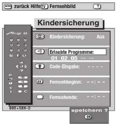 METZ Spectral 55 - Kindersicherung - 6