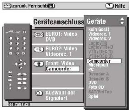 METZ Spectral 55 - Zusatzgeräte anschließen - 4
