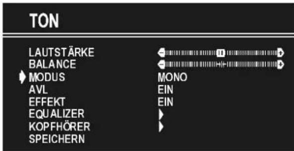 METZ Palma 55 - Modus auswählen - 1