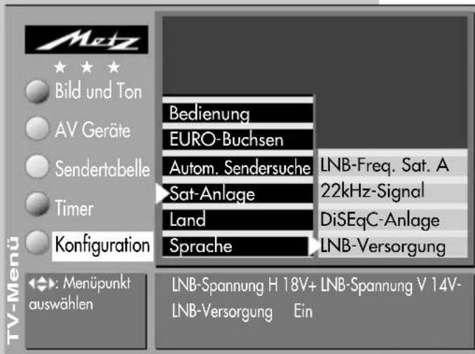 METZ Nordkap 70 - LNB-Versorgung - 1
