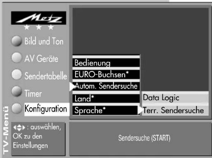 METZ Nordkap 70 - Automatische Sendersuche durchführen - 1