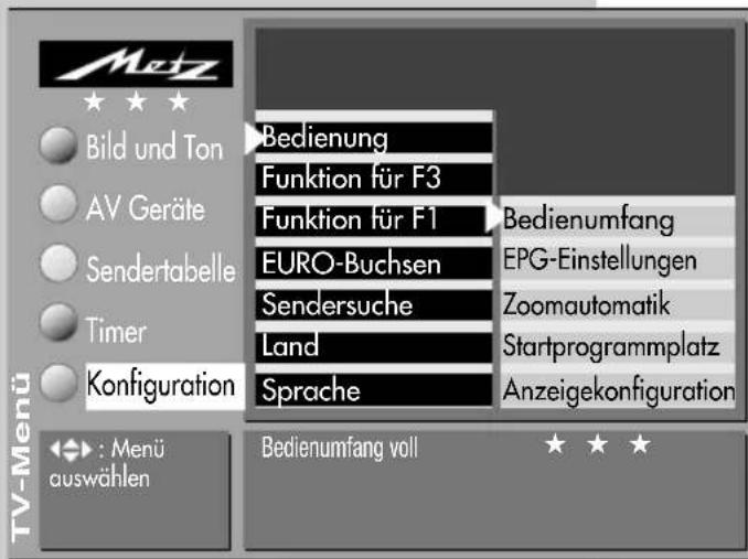 METZ Spectral 82 - Bedienumfang programmieren - 1