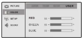 Camos CM-1510D - Color - Menü (Farbtemperatur) - 1
