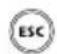 SWISSVOICE Eurit 35 - ESC-Taste - 1