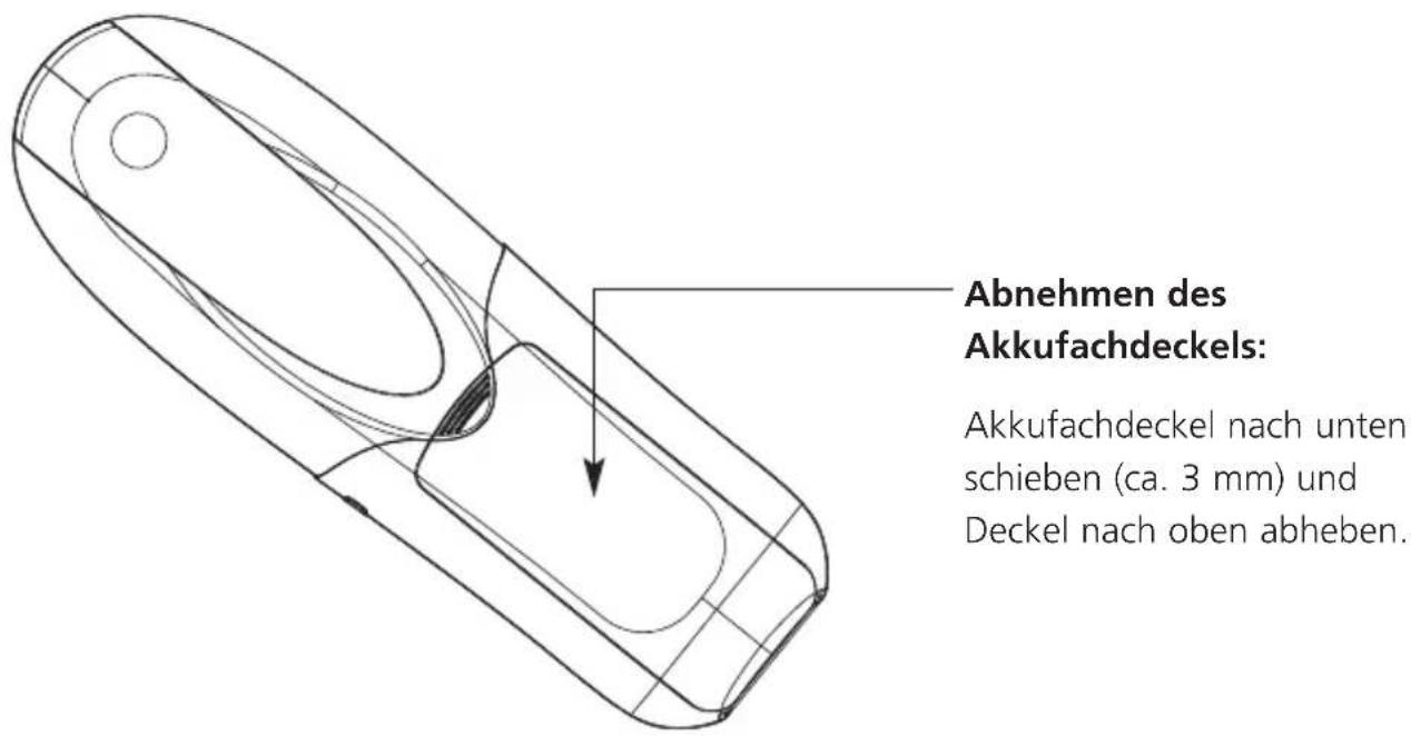 SWISSVOICE Avena 357 - Akkus einlegen - 1