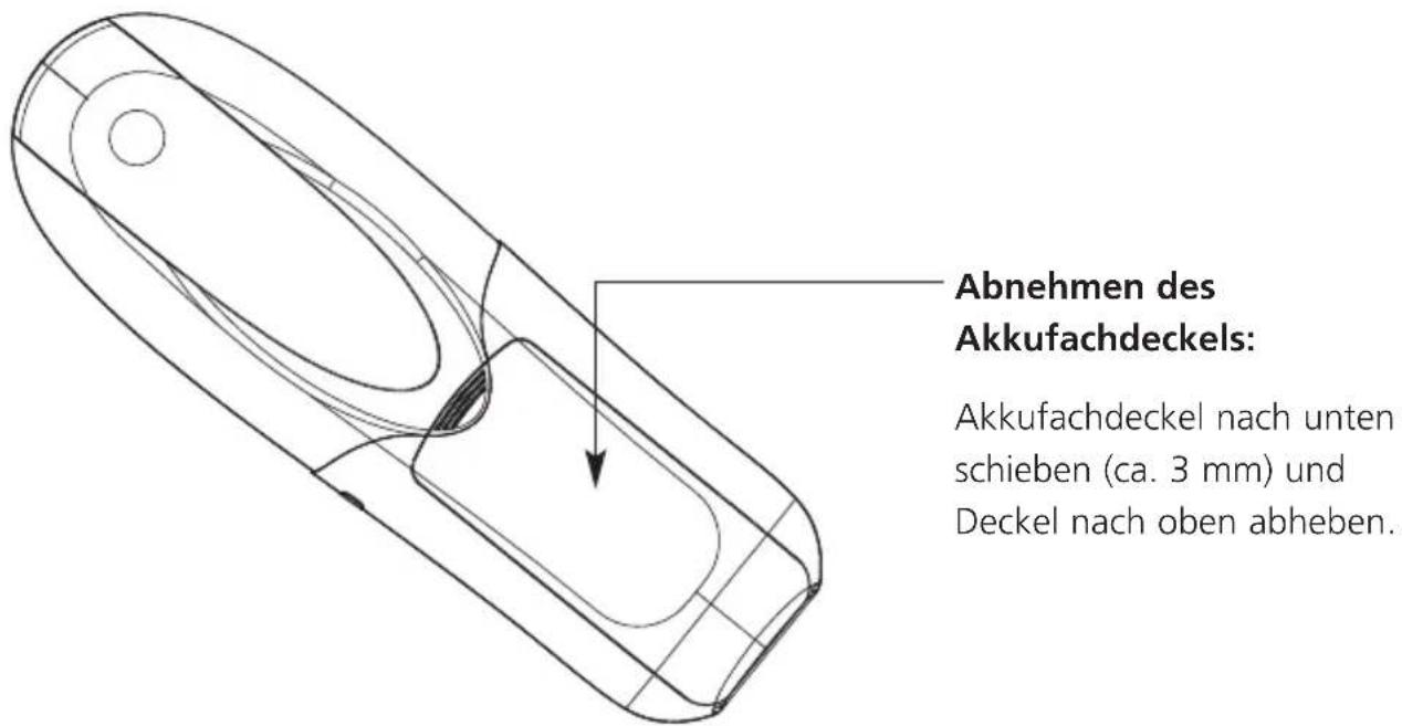SWISSVOICE Eurit 577 - Akkus einlegen - 1