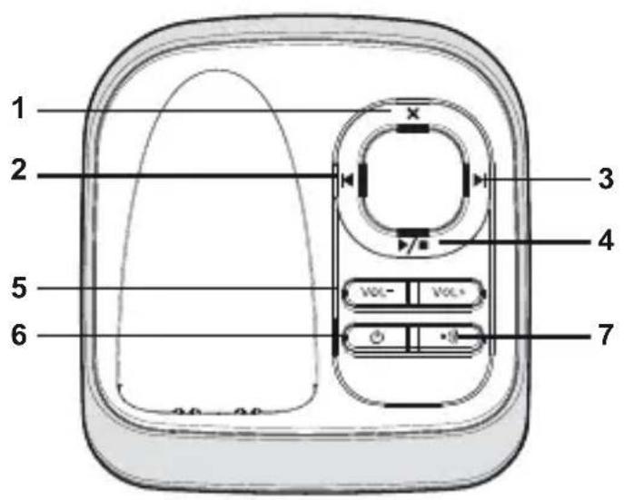 SWISSVOICE Aeris 114T - Answer machine (Aeris 114T only) - 1