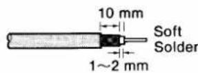 ICOM ICM600 - Antenna connections - 2