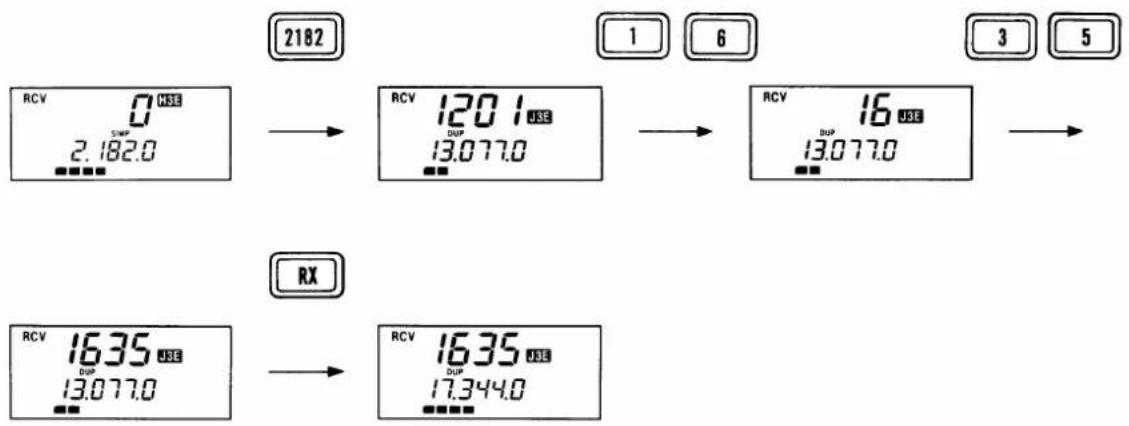 RCV 0 2.182.0 → RCV 120.1 DUP 13.077.0 → RCV 16 DUP 13.077.0 → RCV 1635 DUP 13.077.0 → RCV 1635 DUP 17.344.0