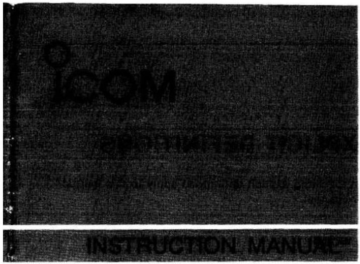 COM INSTRUCTION MANUATE