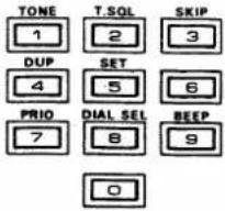 ICOM IC-32AT - - 5 KEYBOARD - 1