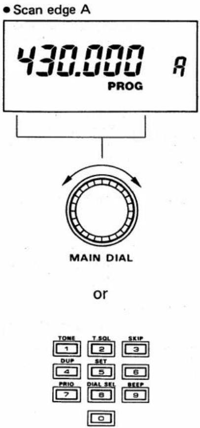 ICOM IC-32AT - - 5 SCAN EDGES - 1