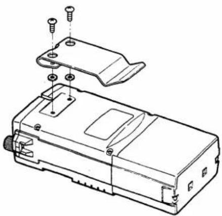 ICOM IC-32AT - - 4 BELT CLIP ATTACHMENT - 1