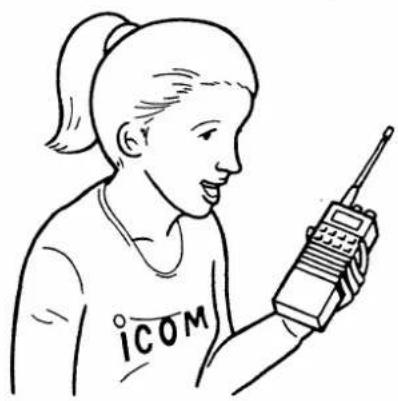 ICOM IC-32AT - - 3 TRANSMITTING - 3