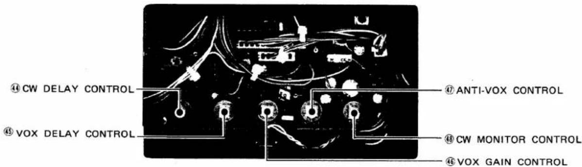 ICOM IC-471H - - 2 CONTROLS UNDER THE ACCESS COVER - 1