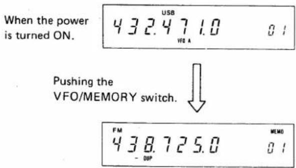ICOM IC-471H - FOR EXAMPLE: - 1