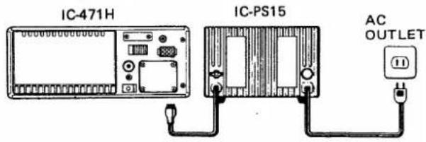 ICOM IC-471H - 3-3 POWER SUPPLY - 1