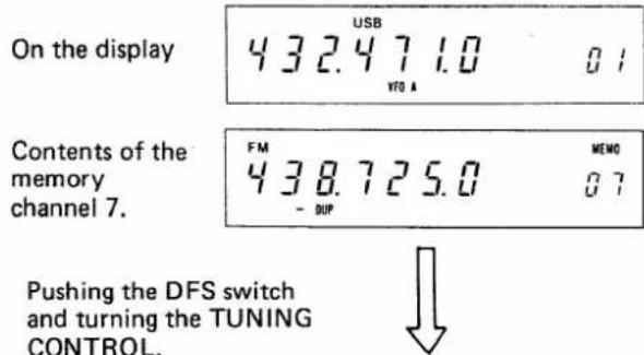 ICOM IC-471H - FOR EXAMPLE: - 1