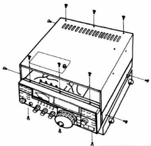 ICOM IC-471H - - 3 PLL (HPL) UNIT (located under the LOGIC Unit) - 2