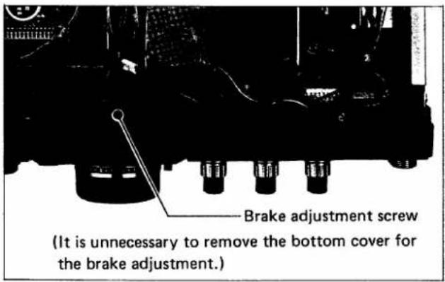 ICOM IC-471H - Brake Adjustment - 1