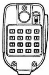 ICOM IC-3210A - • DTMF TONE (U.S.A. version) - 1