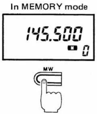ICOM IC-3210A - MEMORY TRANSFERRING - 1
