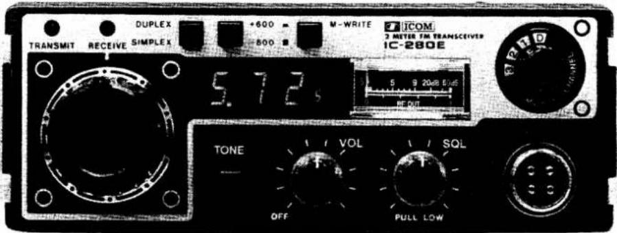 ICOM IC-280E - 144MHz FM TRANSCEIVER - 1