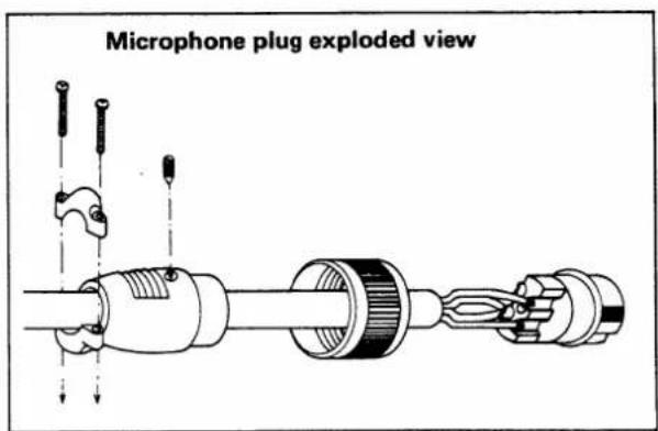 ICOM IC-280E - Microphone: - 1