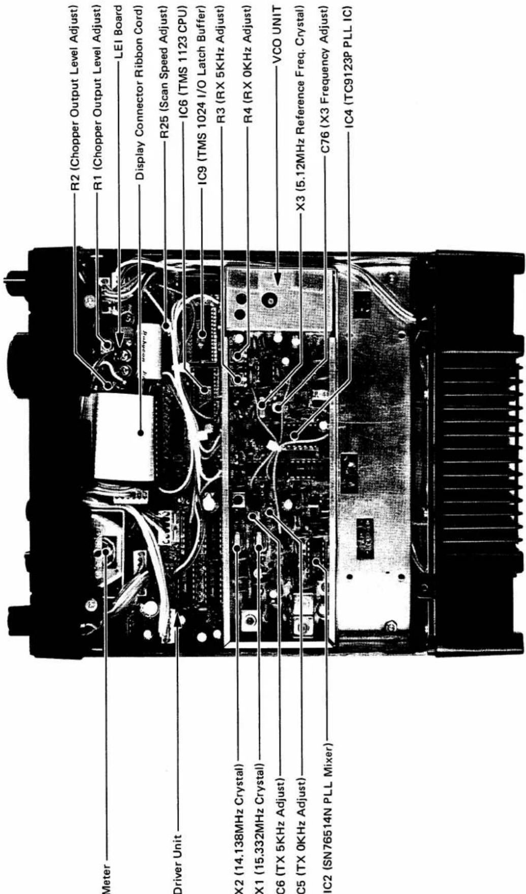 ICOM IC-255E - TRANSMITTING - 2