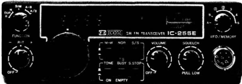 ICOM IC-255E - 144MHz FM TRANSCEIVER - 1