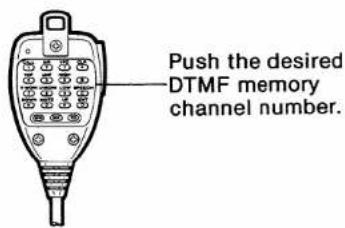 ICOM IC-2410A - ■Transmitting memory data - 1