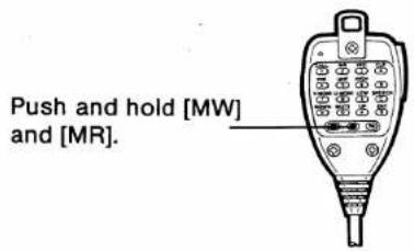 ICOM IC-2410A - ■ HM-56 CPU resetting - 1