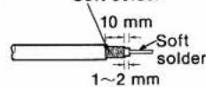 ICOM IC-2410A - Antenna connection - 3