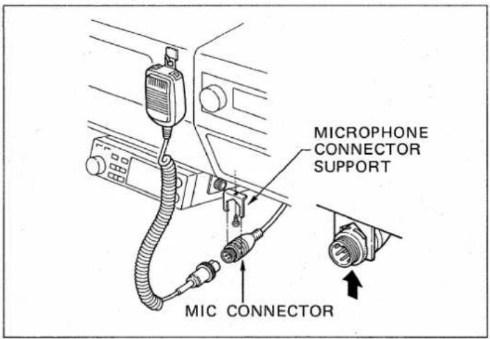 MICROPHONE CONNECTOR SUPPORT MIC CONNECTOR