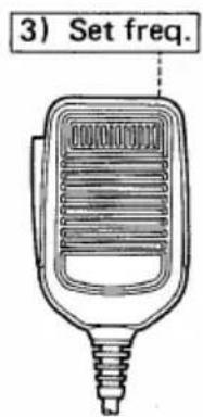 3) Set freq.