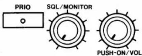 PRIO SQL/MONITOR PUSH-ON/VOL