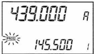 439.000 A PROG 145.500 Ω