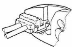 ICOM IC-900A - ●Cable separator socket crimping - 2