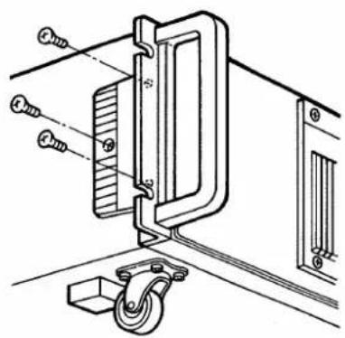 ICOM IC-4KL - 3-6 Handle installation - 1